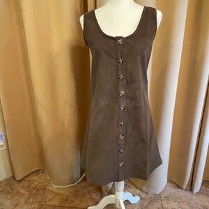 NEW! LA Relaxed Jemma Stone {Brown} Cord Jumper, Dress NWT